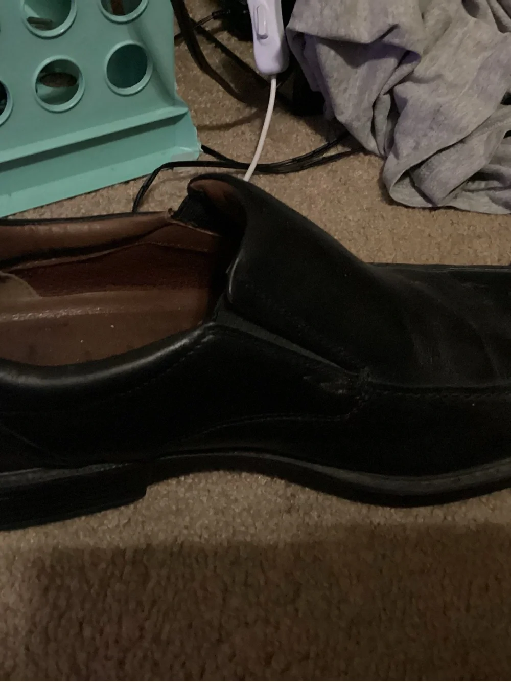Johnson And Murphy polished black